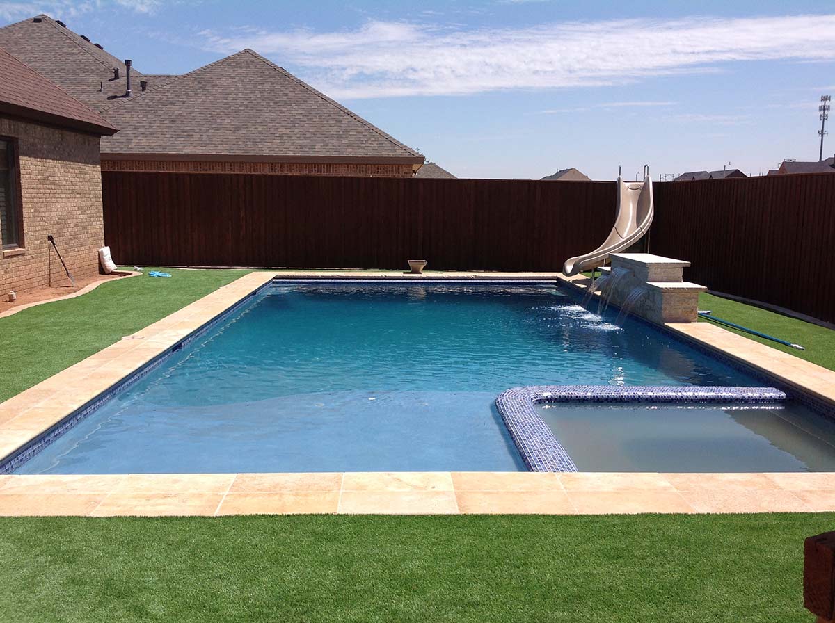 Pool with Artificial Turf, Surround Your Pool with Artificial Turf